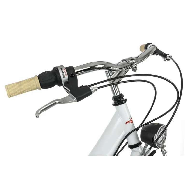 Rower Miejski Damski Dziewczęcy 26 Światła 6 Bieg