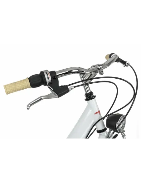 Rower Miejski Damski Dziewczęcy 26 Światła 6 Bieg