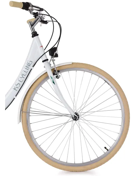 Rower Miejski Damski Dziewczęcy 28 Damka 6 Biegów