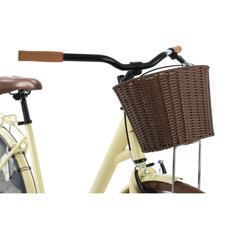 Jednobiegowy Rower Miejski Damski 28 Bagażnik
