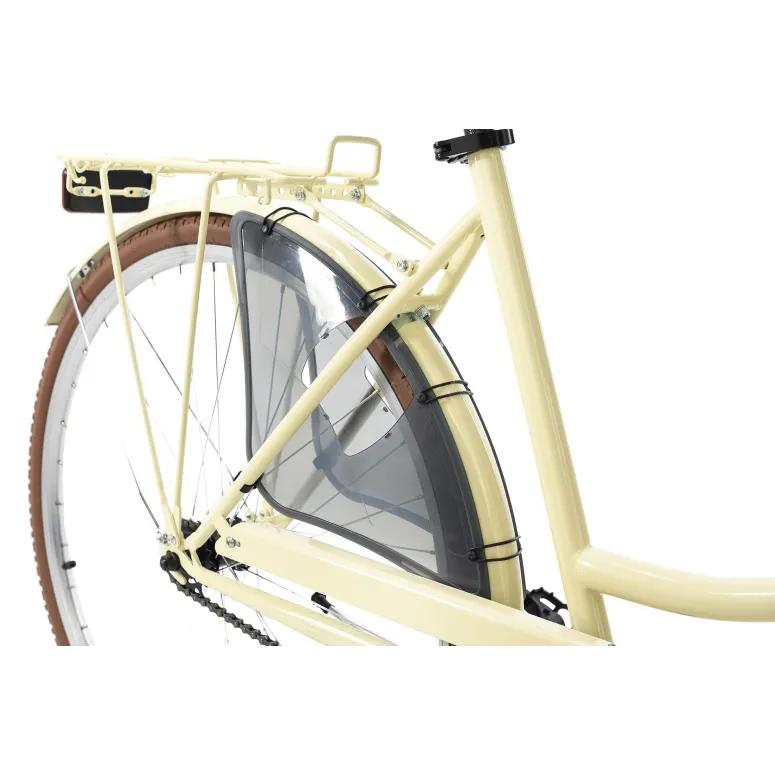 Jednobiegowy Rower Miejski Damski 28 Bagażnik