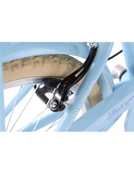 Dziewczęcy Rower Miejski 24 Bagażnik 6 Bieg Damka