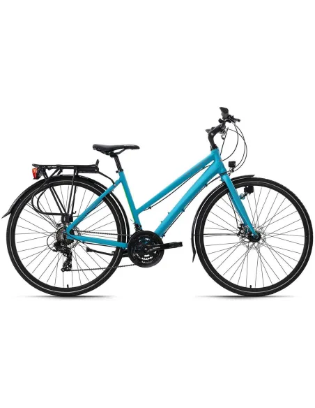 Rower Trekkingowy 28 Damski Tarcze 21 Biegów ALU