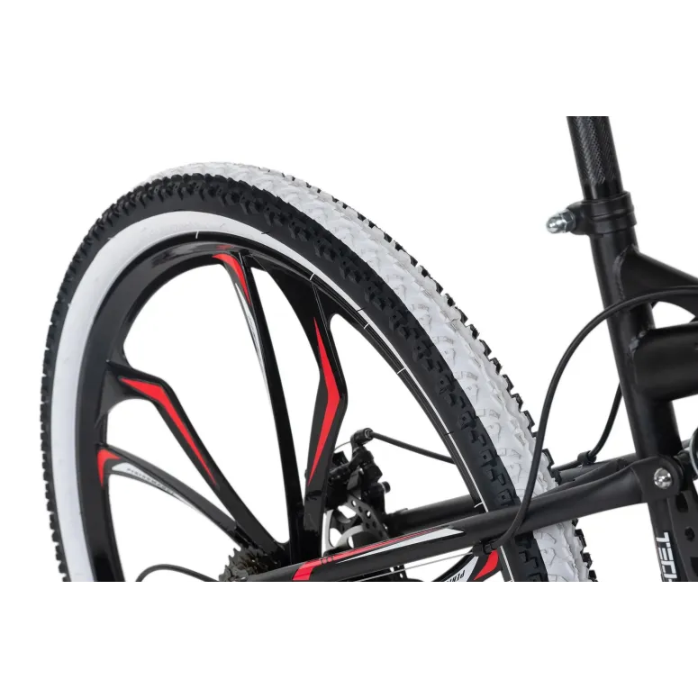 Rower Górski MTB 27,5 Stal Full Młodzieżowy Pełna Amortyzacja V-brake MRX