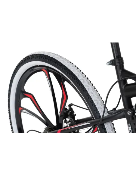 Rower Górski MTB 27,5 Stal Full Młodzieżowy Pełna Amortyzacja V-brake MRX