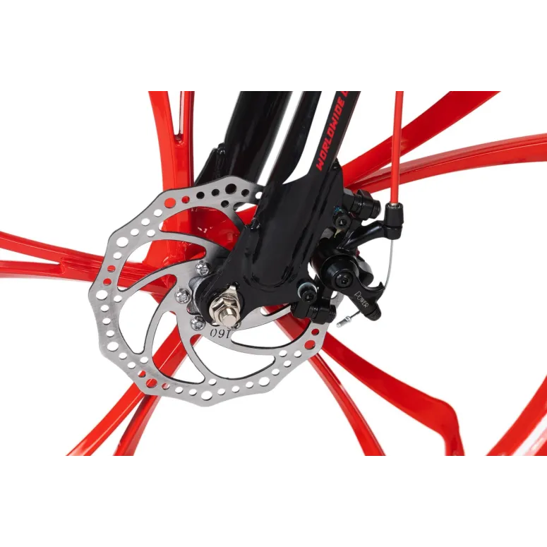 Rower Górski Młodzieżowy Damski Męski 26 Hamulce Tarczowe Stalowy Góral