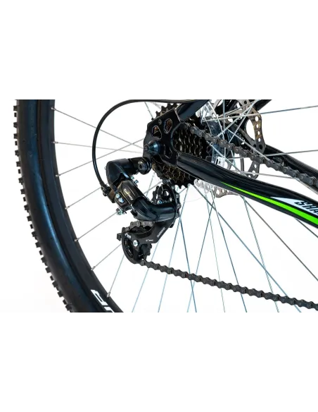 Rower Górski 29 MTB Hardtail Amortyzacja Tarcze Dzwonek Revoshift Tourney