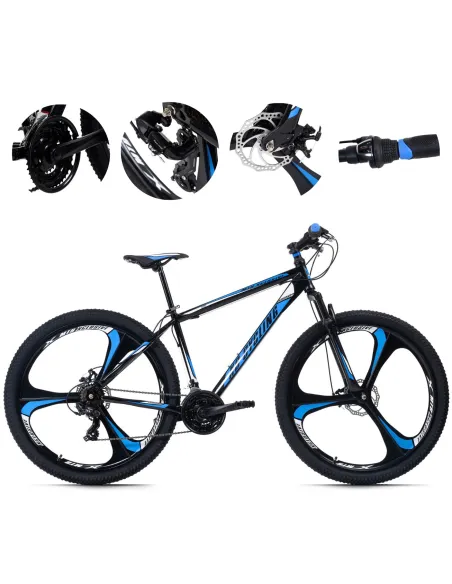 Rower Górski MTB 29 Damski Męski Hardtail Tarcze Amortyzacja 21 Biegów Stal