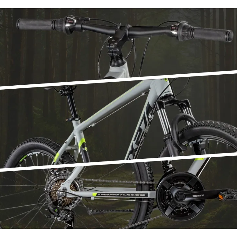 Rower Górski 27,5 Amortyzowany Tarcze Aluminiowy MTB Hardtail Męski Damski