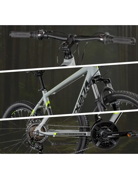 Rower Górski 27,5 Amortyzowany Tarcze Aluminiowy MTB Hardtail Męski Damski