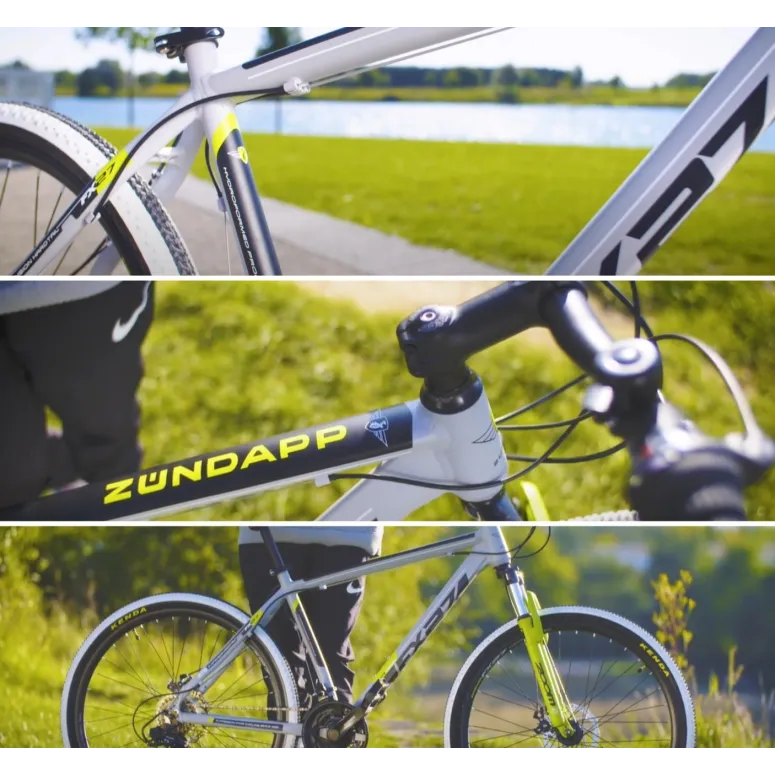 Rower Górski 27,5 Amortyzowany Tarcze Aluminiowy MTB Hardtail Męski Damski