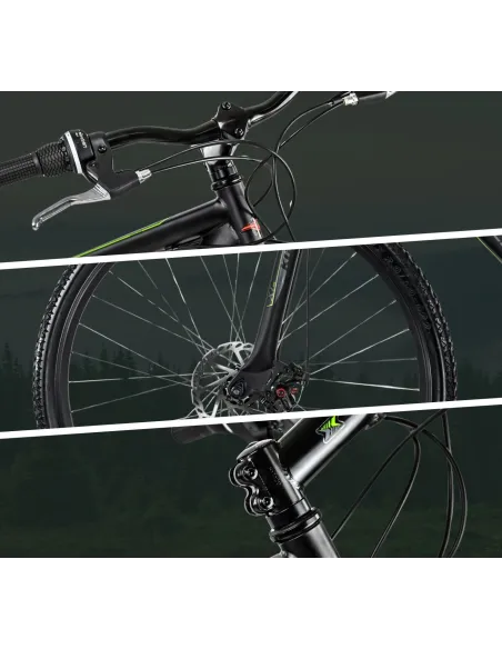 Górski Rower Męski 29 Tarcze 21 Biegów Amortyzacja