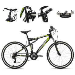 Rower Górski Młodzieżowy 26 Góral Damski Męski Pełna Amortyzacja Stalowy