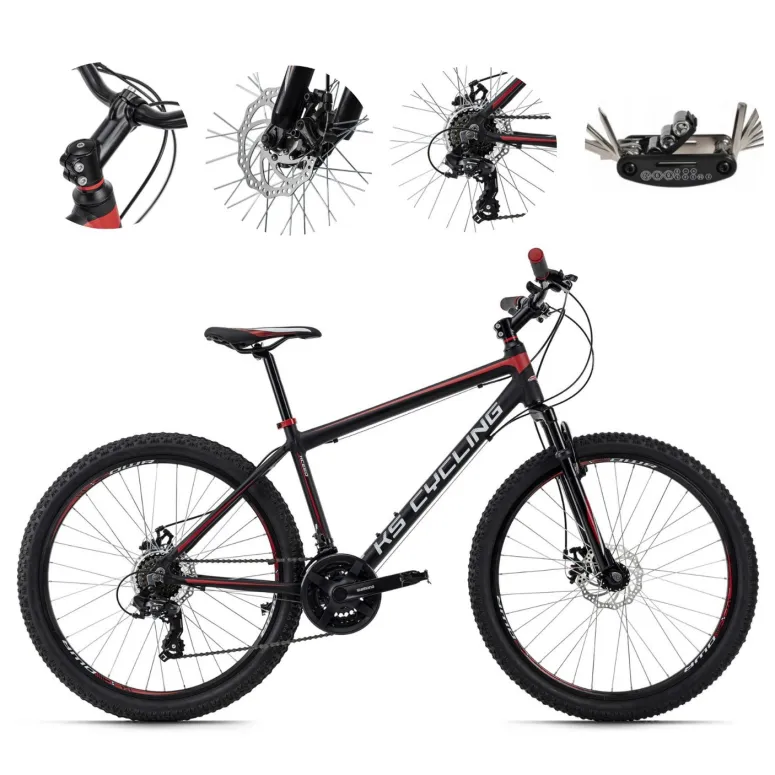 Rower Górski 27,5 Aluminium Tarcze Hydrauliczne Amortyzacja Hardtail MTB