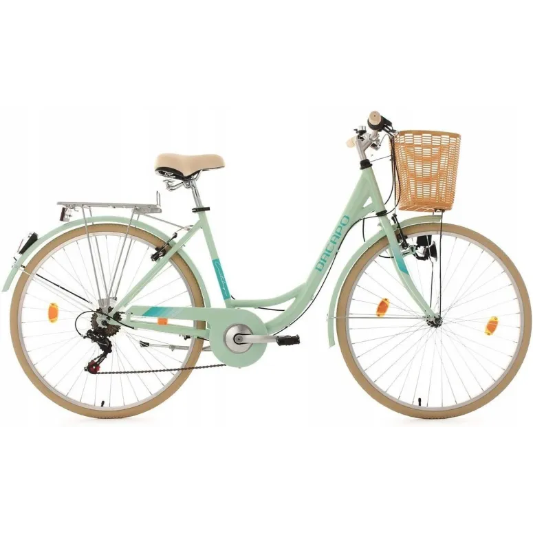 Rower Miejski Damski 28 Wygodny Miasto Retro Damka