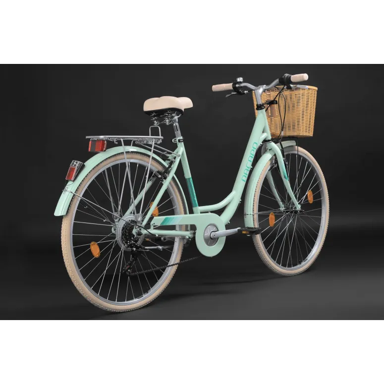 Rower Miejski Damski 28 Wygodny Miasto Retro Damka