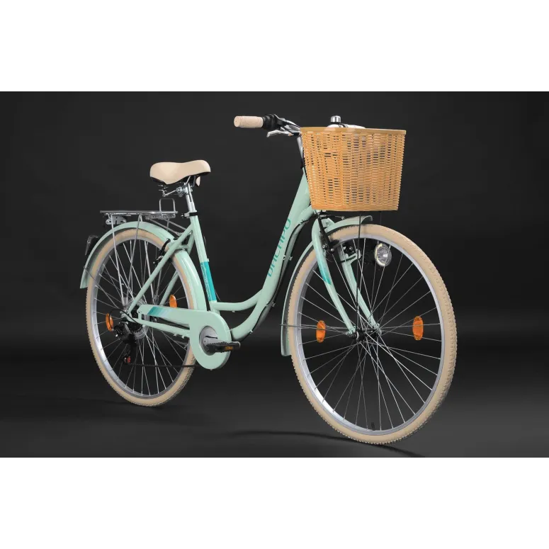 Rower Miejski Damski 28 Wygodny Miasto Retro Damka