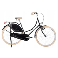 Rower Damski Miejski Holenderka 28 Światła Kontra