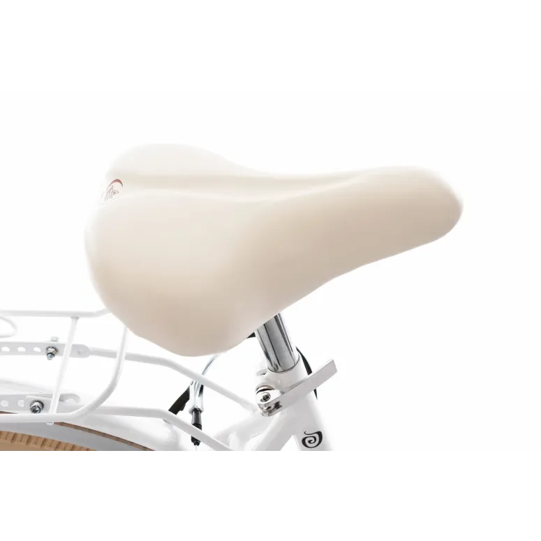 Rower Miejski Damski Retro 28 Dziewczęcy 6 Biegów