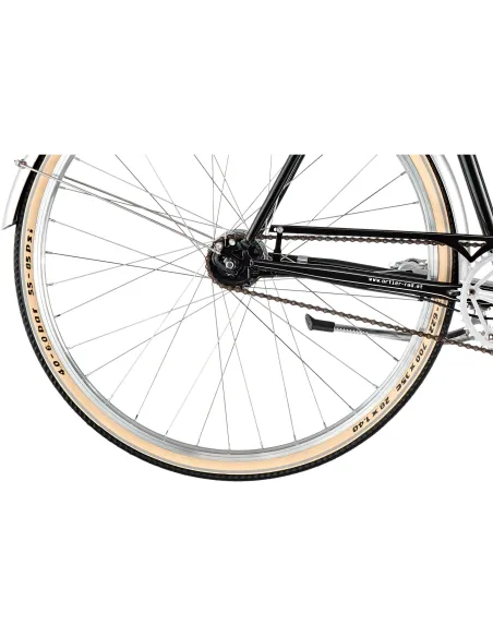 Rower Miejski Męski 28 Nexus 7 Wysoka Rama Retro