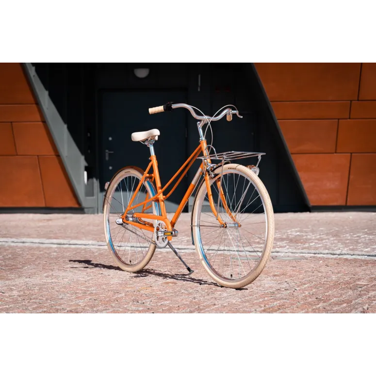 Miejski Rower Damski 28 Nexus 3 Creme Caferacer