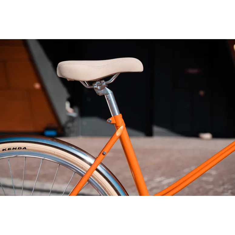 Miejski Rower Damski 28 Nexus 3 Creme Caferacer