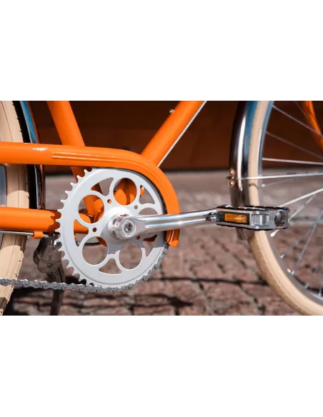 Miejski Rower Damski 28 Nexus 3 Creme Caferacer