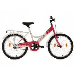 Dziewczęcy Rower Miejski Dziecięcy 20 Kontra 5+