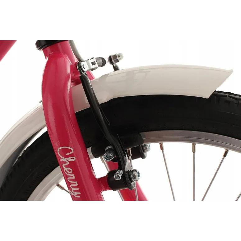 Dziewczęcy Rower Miejski Dziecięcy 20 Kontra 5+