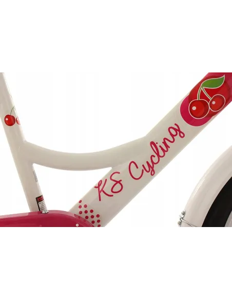 Dziewczęcy Rower Miejski Dziecięcy 20 Kontra 5+