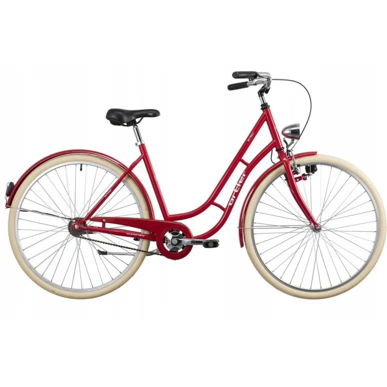 Holenderski Kobiecy Rower Miejski Damski 28 Retro