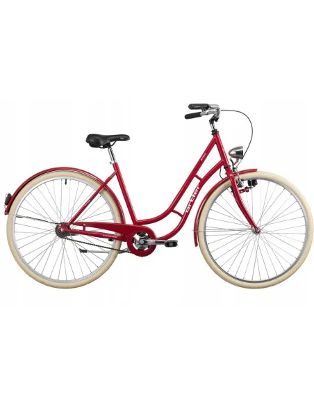 Holenderski Kobiecy Rower Miejski Damski 28 Retro