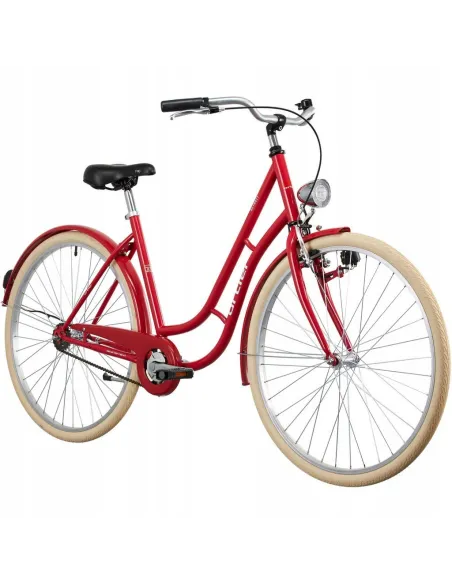 Holenderski Kobiecy Rower Miejski Damski 28 Retro