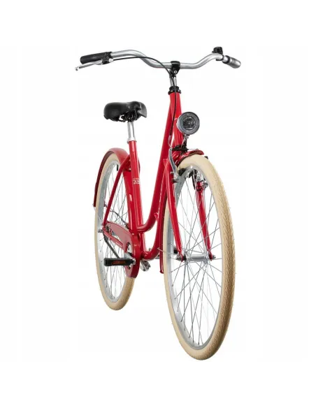 Holenderski Kobiecy Rower Miejski Damski 28 Retro