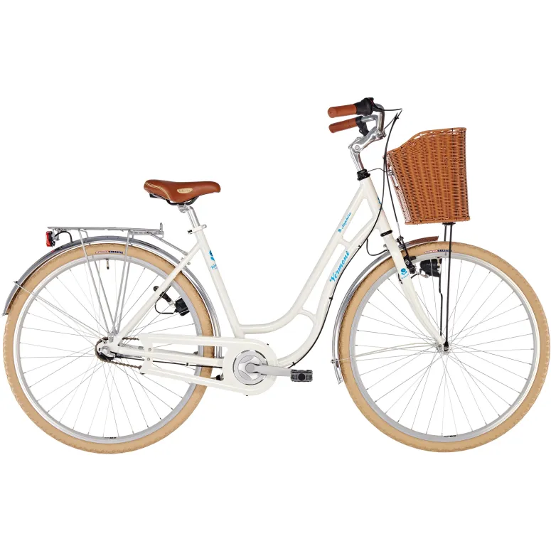 Rower Miejski 28 Damski Aluminiowy Nexus 3 Koszyk