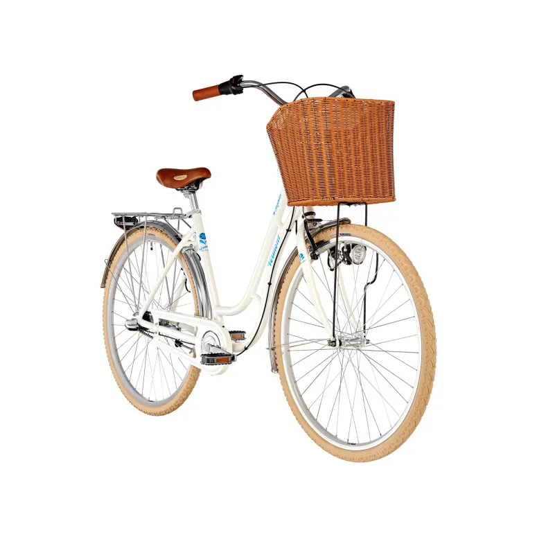 Rower Miejski 28 Damski Aluminiowy Nexus 3 Koszyk