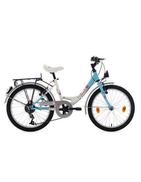 Lekki Rower Miejski Dziecięcy 20 Dziewczęcy Damka