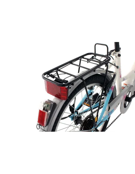 Lekki Rower Miejski Dziecięcy 20 Dziewczęcy Damka