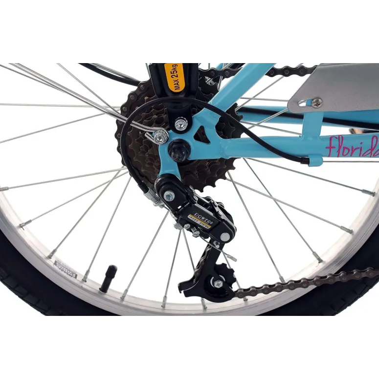 Lekki Rower Miejski Dziecięcy 20 Dziewczęcy Damka