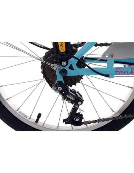 Lekki Rower Miejski Dziecięcy 20 Dziewczęcy Damka