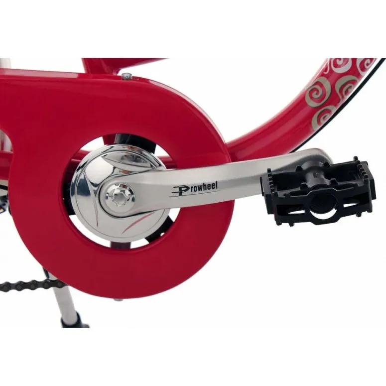 Damski Rower Miejski Retro 28 Jasne Opony Sakwy