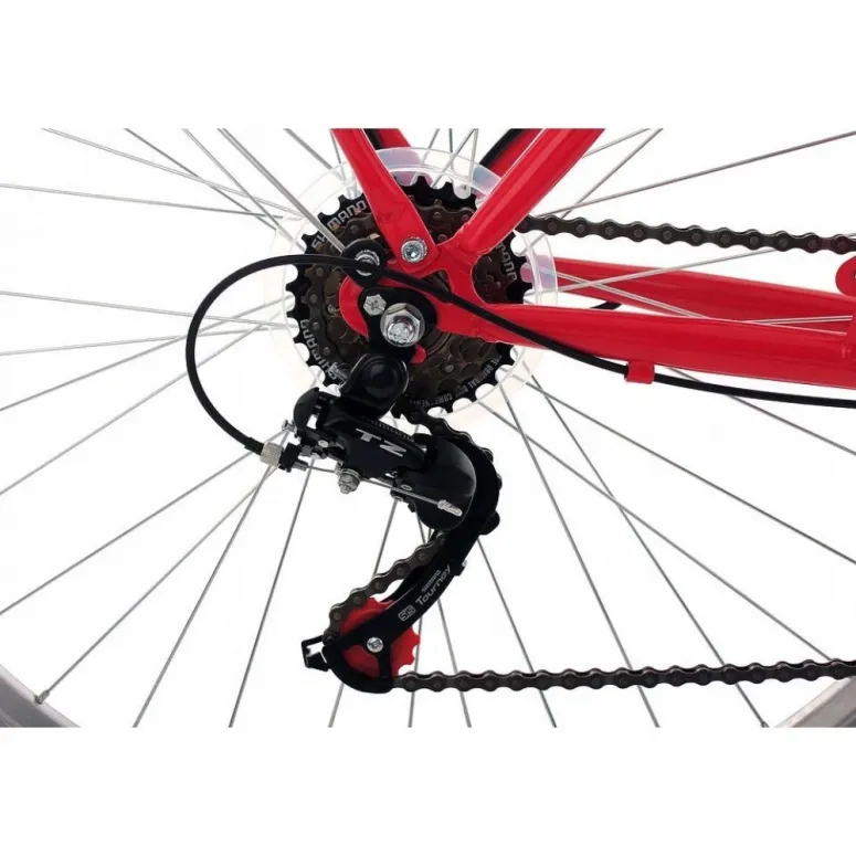 Damski Rower Miejski Retro 28 Jasne Opony Sakwy