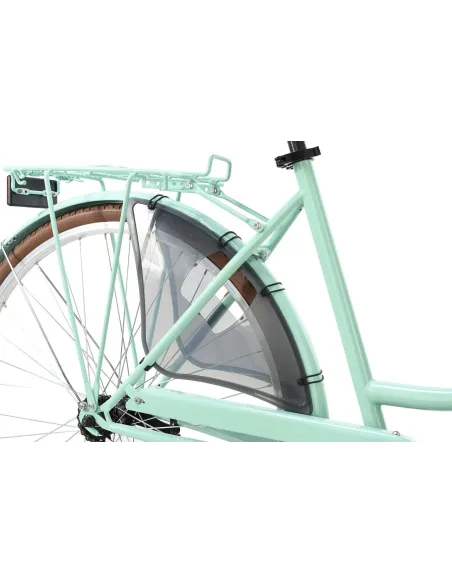 Damski Rower Miejski 28 Damka Jednobiegowy Z Koszykiem Stalowy Kontra