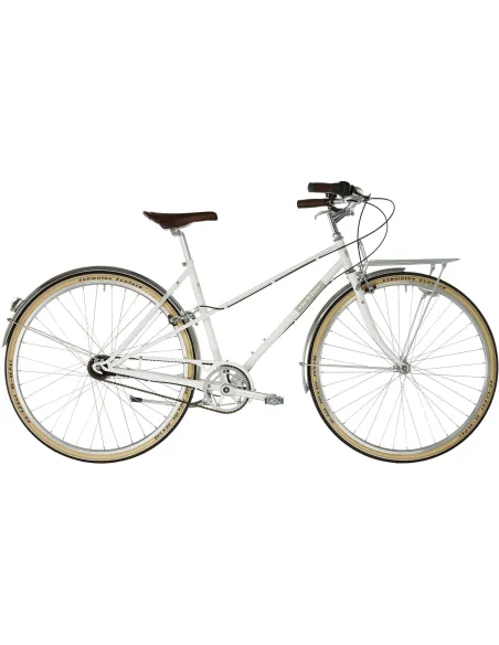 Stylowy Miejski Rower Damski 28 Retro Bagażnik