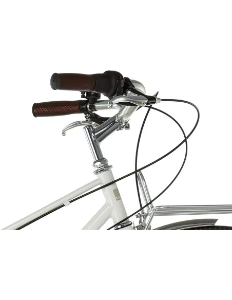 Stylowy Miejski Rower Damski 28 Retro Bagażnik