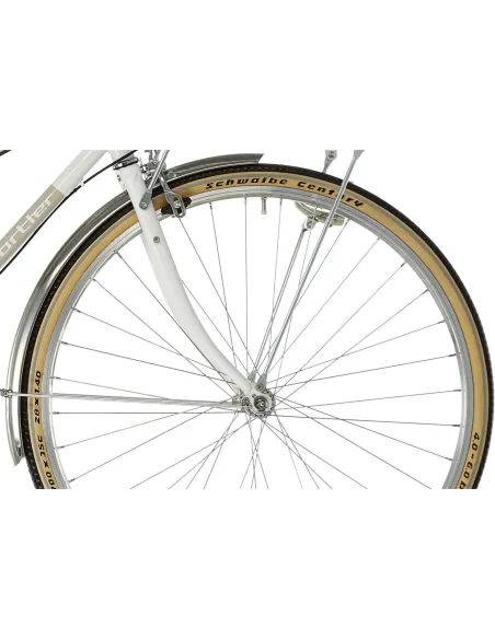 Stylowy Miejski Rower Damski 28 Retro Bagażnik