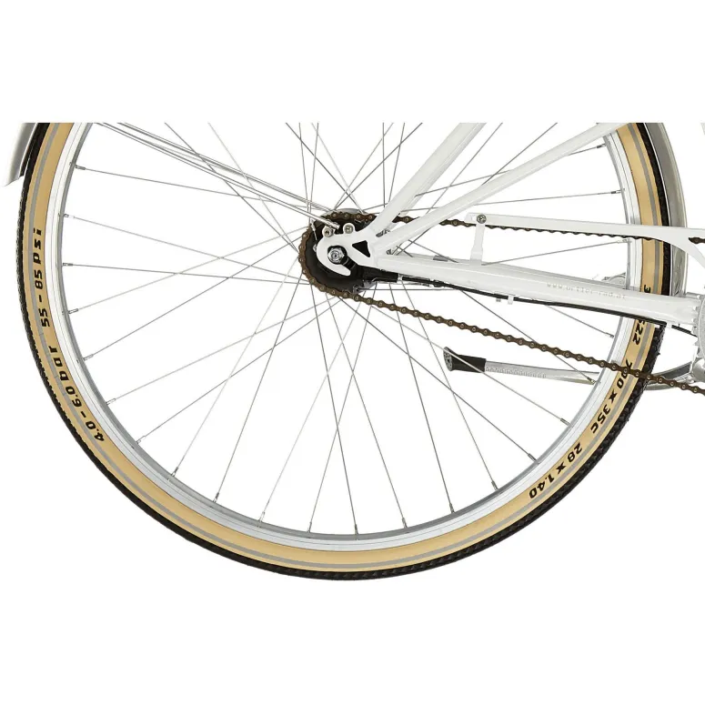 Stylowy Miejski Rower Damski 28 Retro Bagażnik