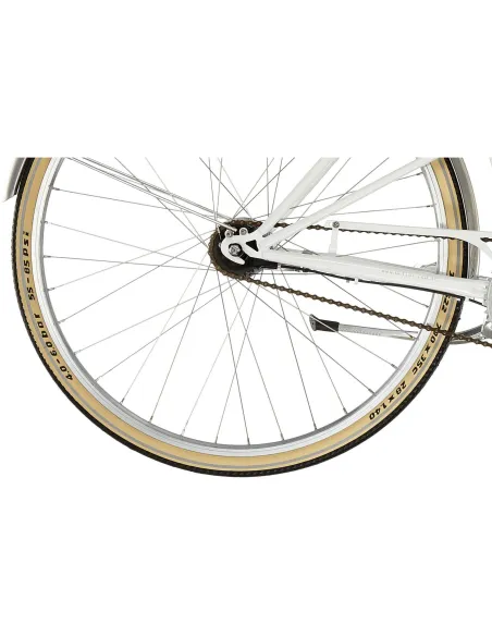 Stylowy Miejski Rower Damski 28 Retro Bagażnik