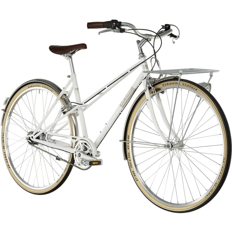 Stylowy Miejski Rower Damski 28 Retro Bagażnik