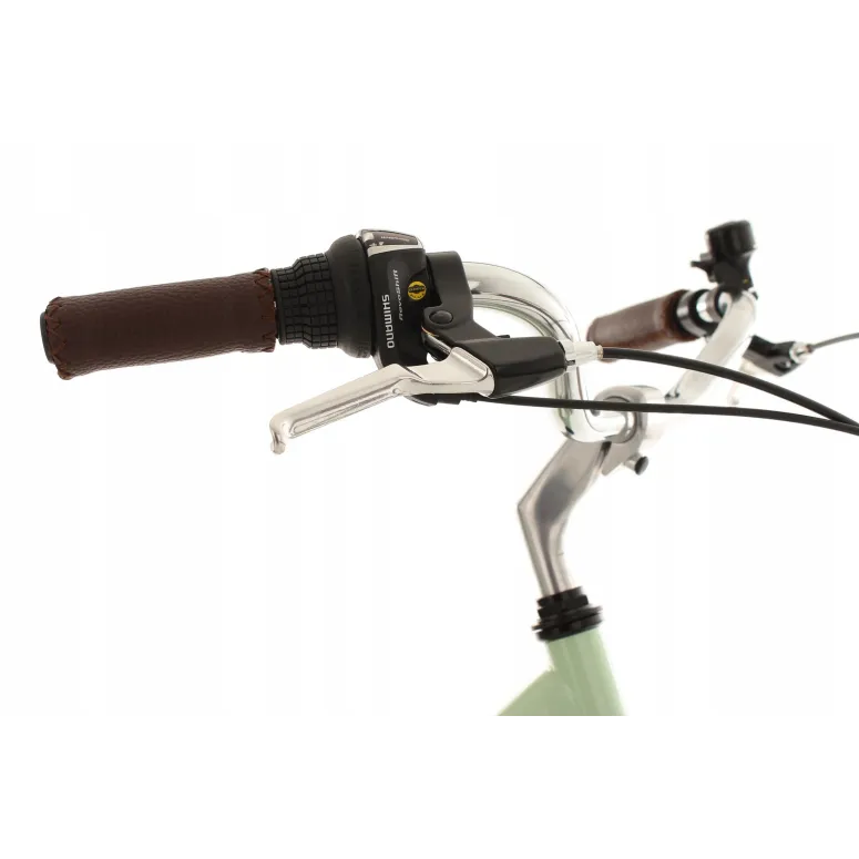 Rower Miejski Damski 28 Stal Oświetlenie Błotniki Bagażnik Dynamo Retro